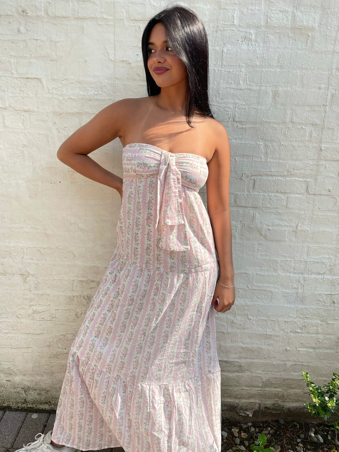 chinese dress ladies Clover Cutout Maxi Dress for Warmer Weather