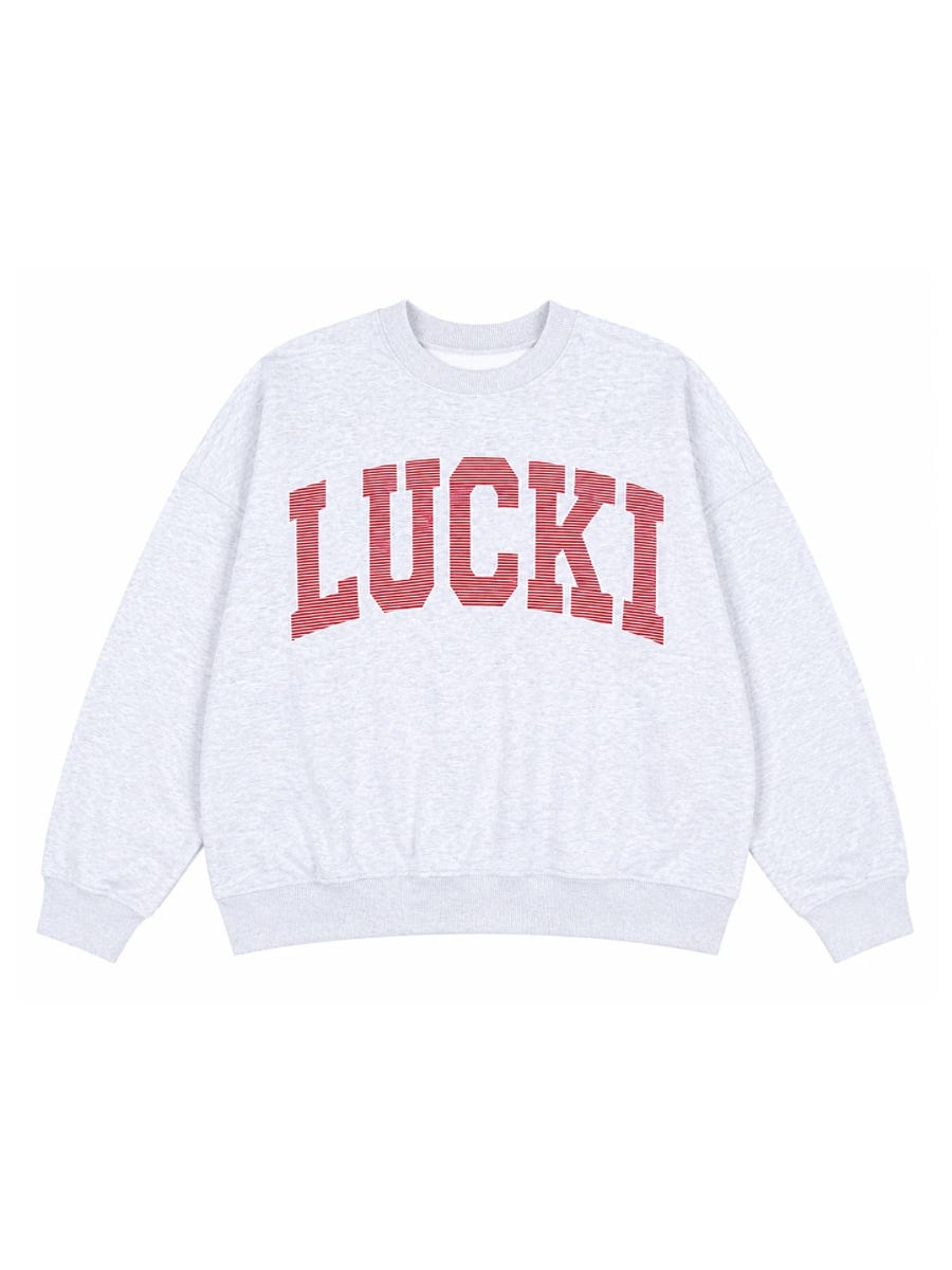 Lucki Stripe Crewneck – Lucki Clover